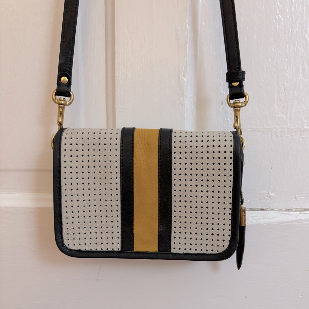 Kempton & Co. Chalk Mini Mia Crossbody Bag View 3